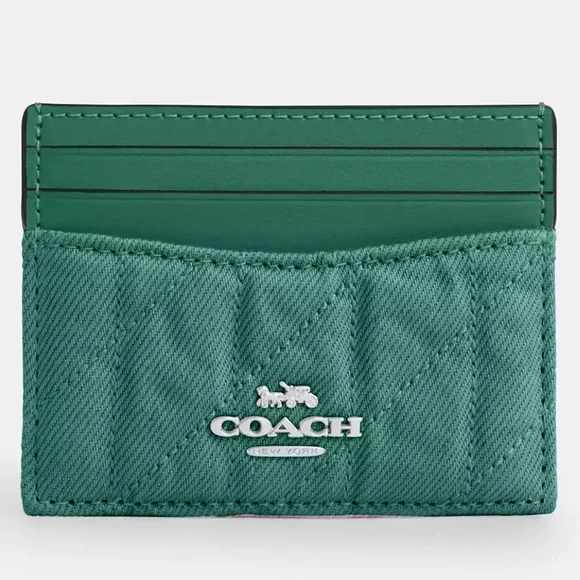 🟢🌟🟢 Coach Slim Id Card Case 🟢🌟🟢 NWT 🟢🌟🟢 - Picture 3 of 16